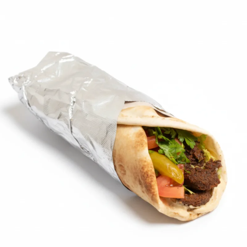 Falafel Pita Wrap — Pita Sandwiches
