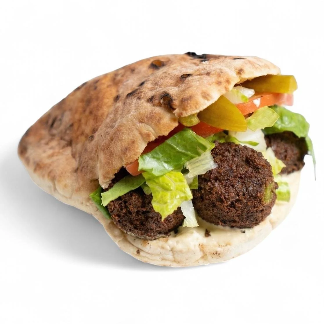Falafel Pocket — Pita Sandwiches